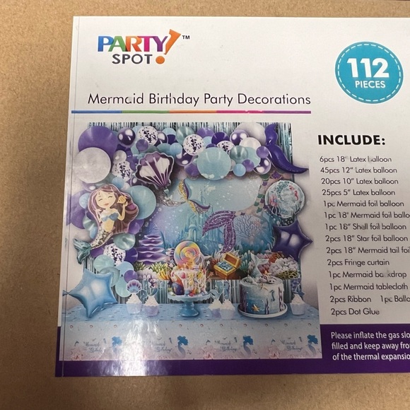 Mermaid Birthday Party Decorations - Picture 6 of 6